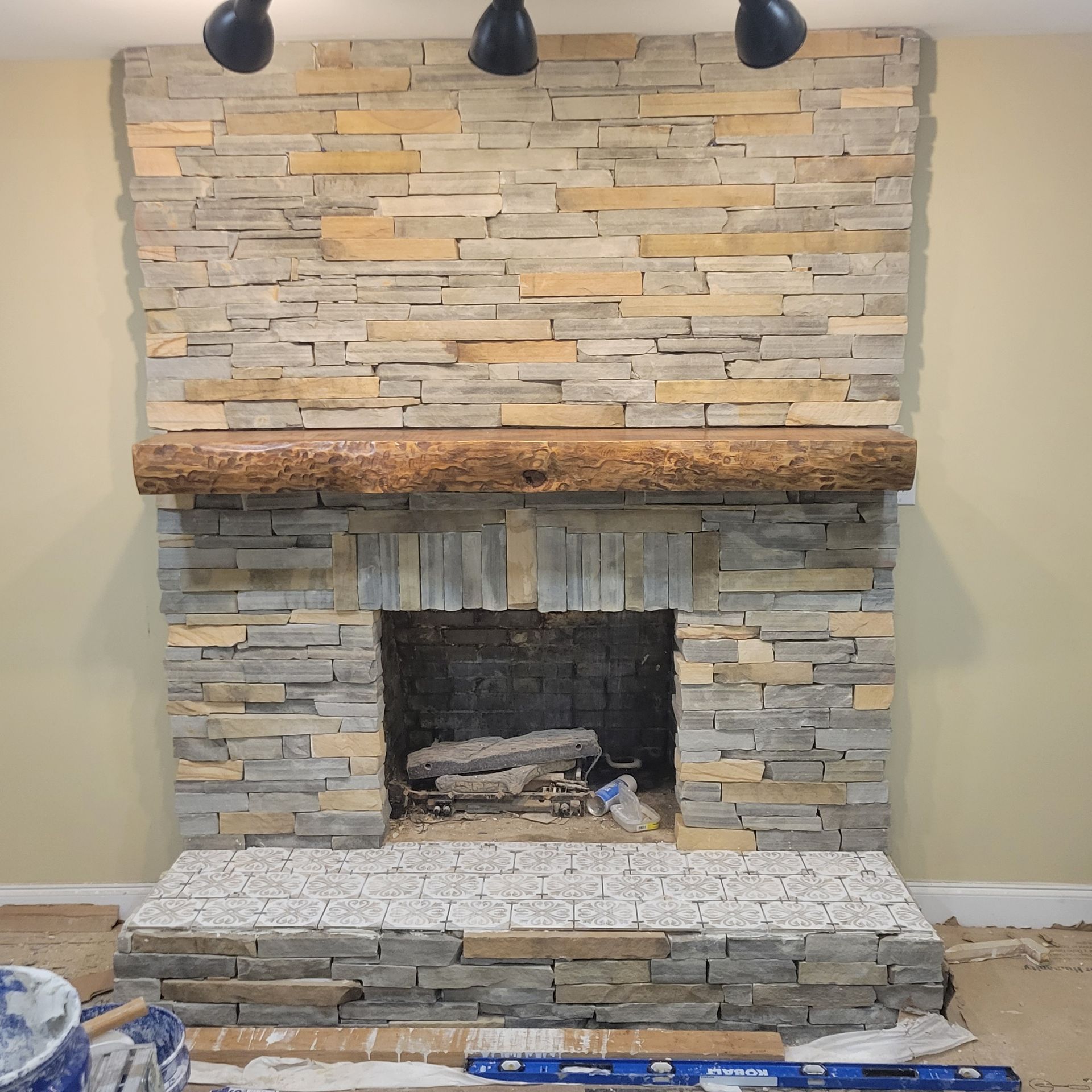Best stone for fireplace at home
