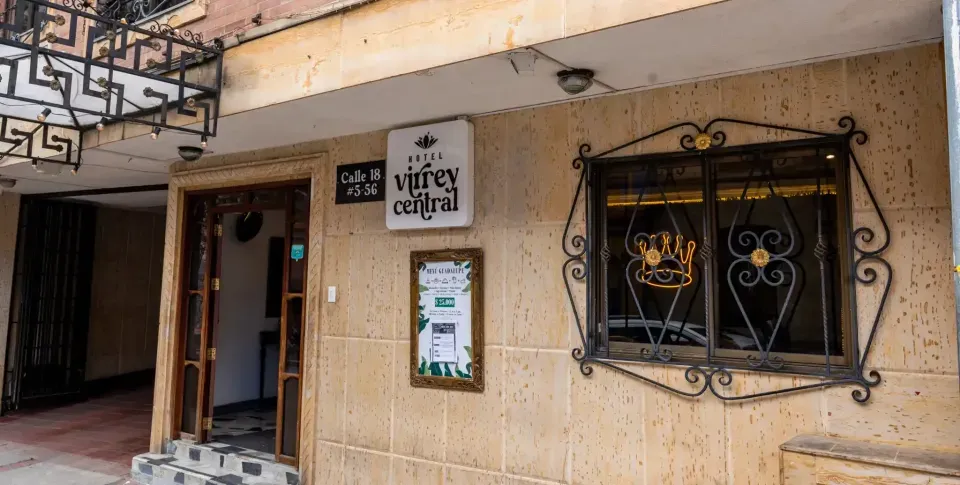 Hotel Virrey Central en Bogotá centro, hospedaje cerca de museos, eventos y planes culturales.