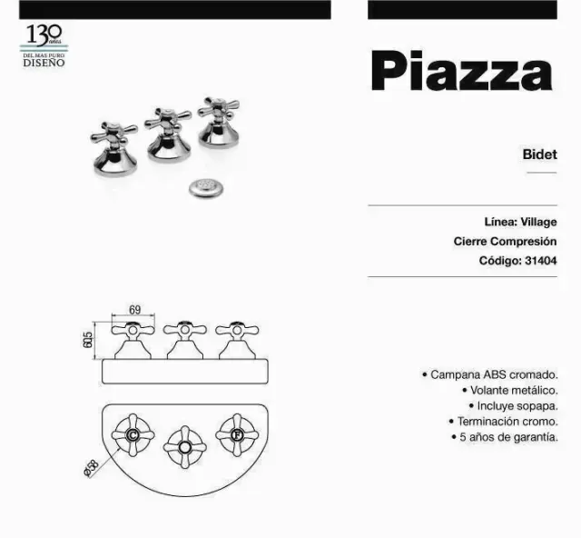 Bidet piazza Village