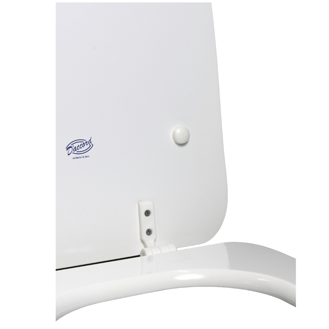 Tapa de Inodoro Daccord Roca Monaco Herraje de Plastico