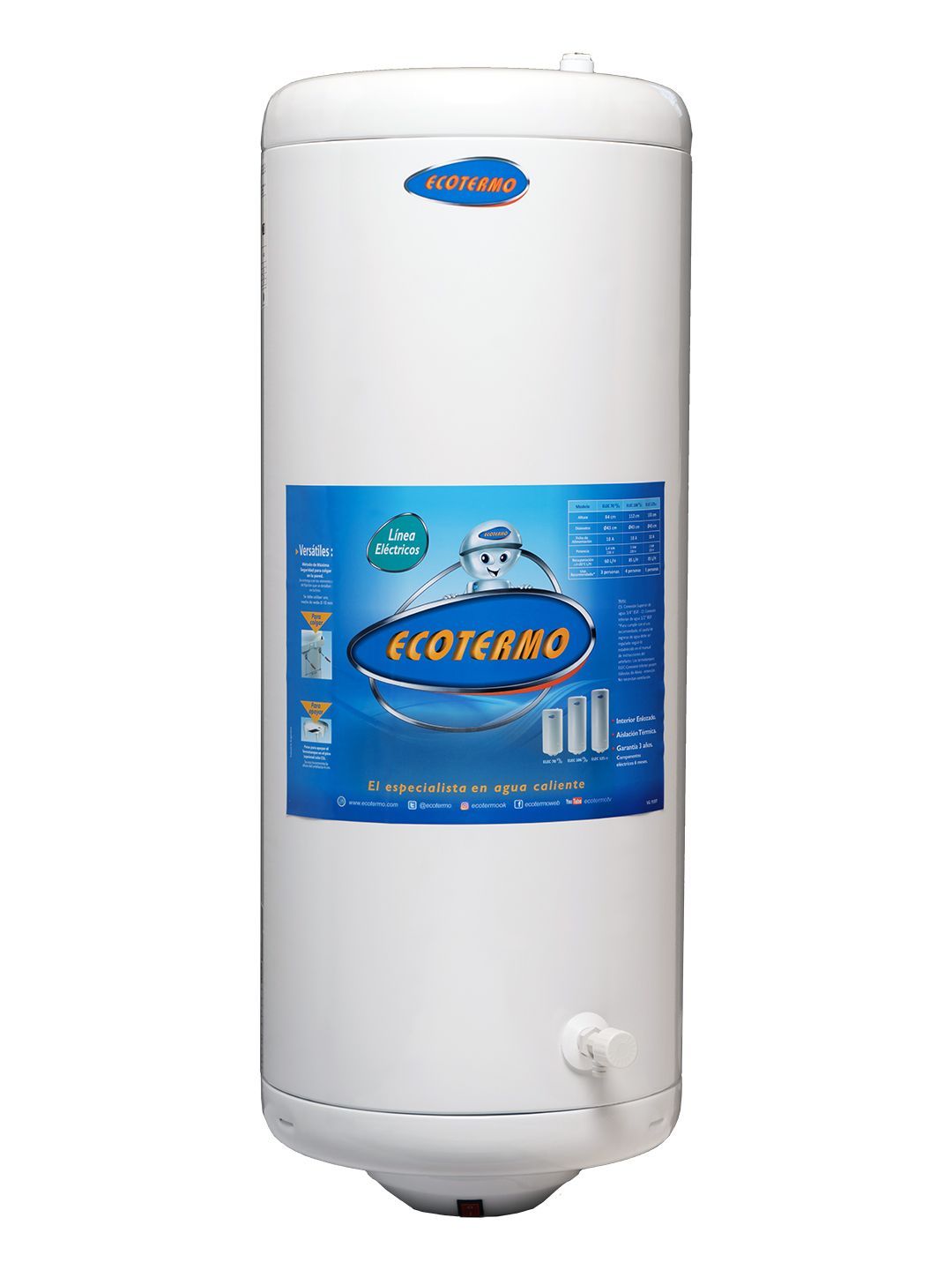 Termotanque Eléctrico ELEC 106 C/INF