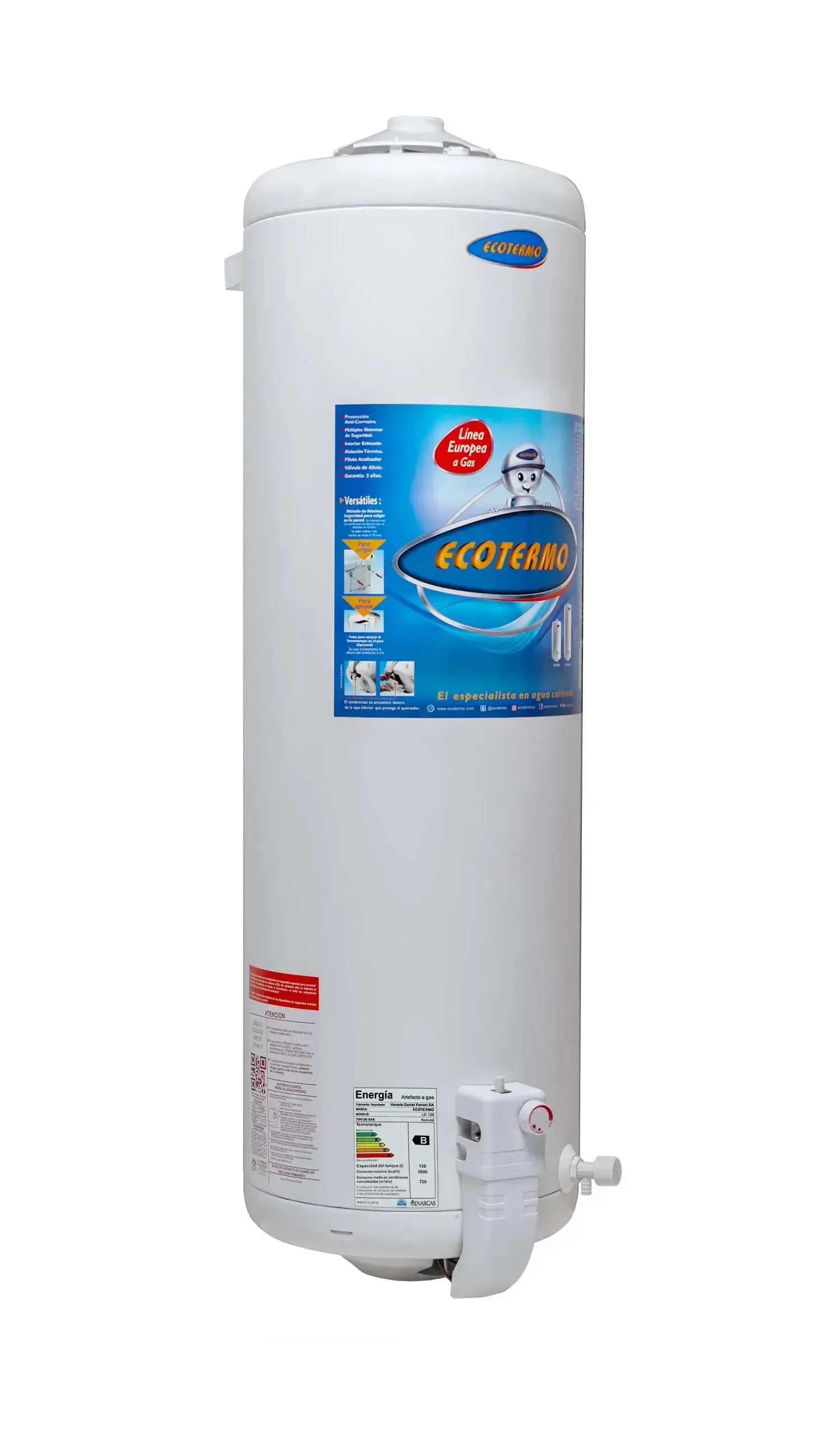 Termotanque a Gas LE 120