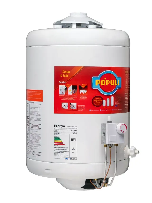 Termotanque a Gas PÓPULI 45