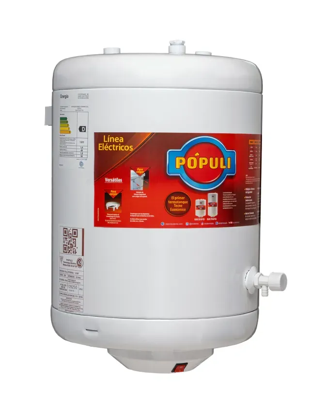 Termotanque Eléctrico PÓPULI ELEC 53 C/SUP