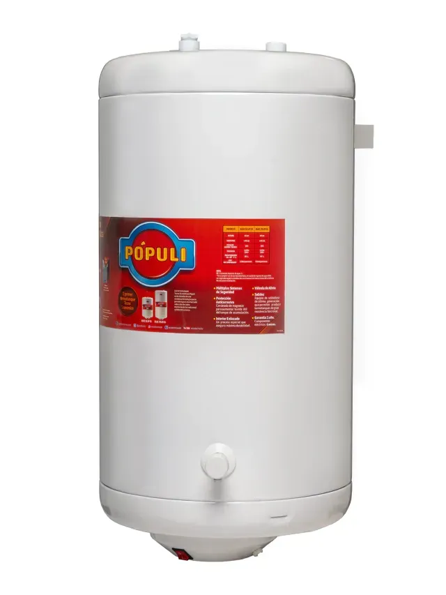 Termotanque Eléctrico PÓPULI ELEC 70 C/SUP