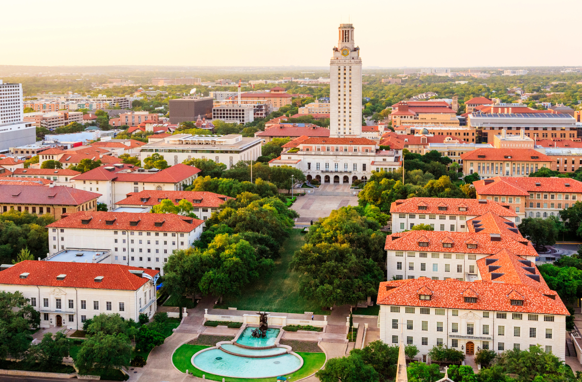 University of Texas at Austin campus, where Dr. Elizabeth Lowery graduated with high honors