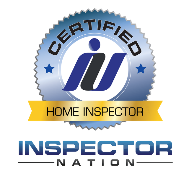 A logo for certified home inspector nation