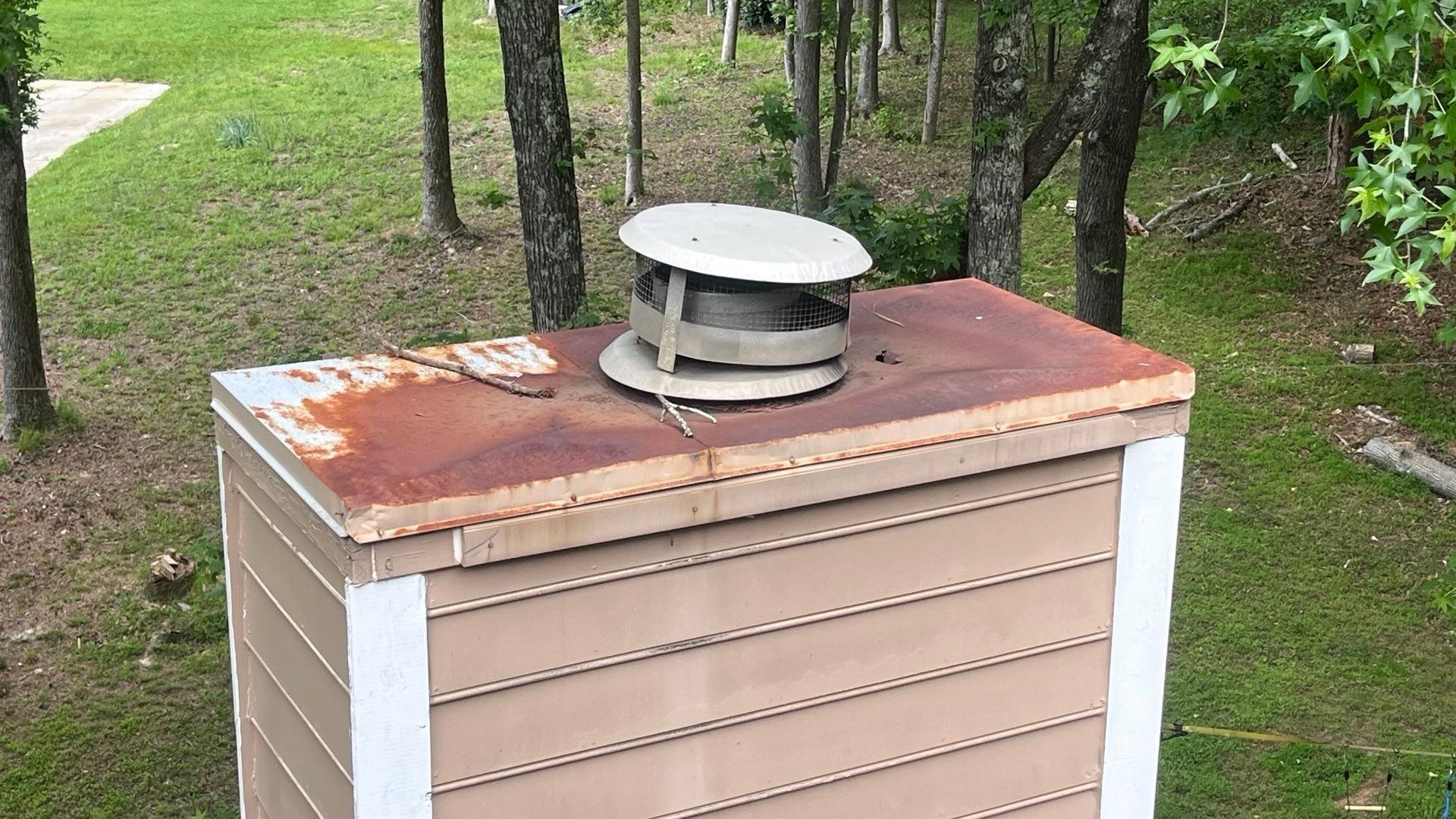 Bad chimney cap