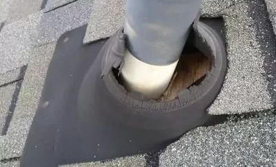 Pipe Boot Damage