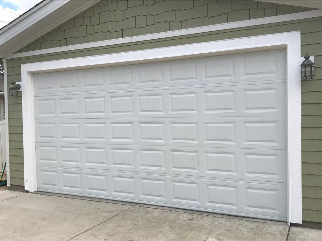 Garage door trim