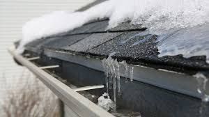 Snow & ice buildup on roof