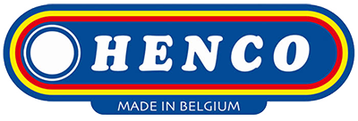 Il logo henco è realizzato in belgio.
