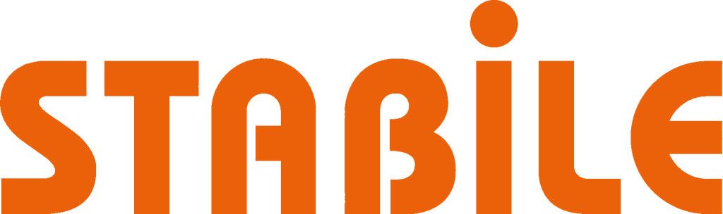La parola stabilo è scritta in arancione su sfondo bianco.