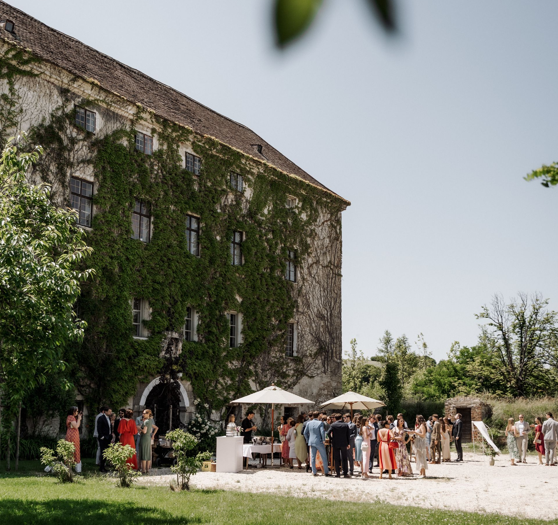 Braut und Bräutigam im Festsaal