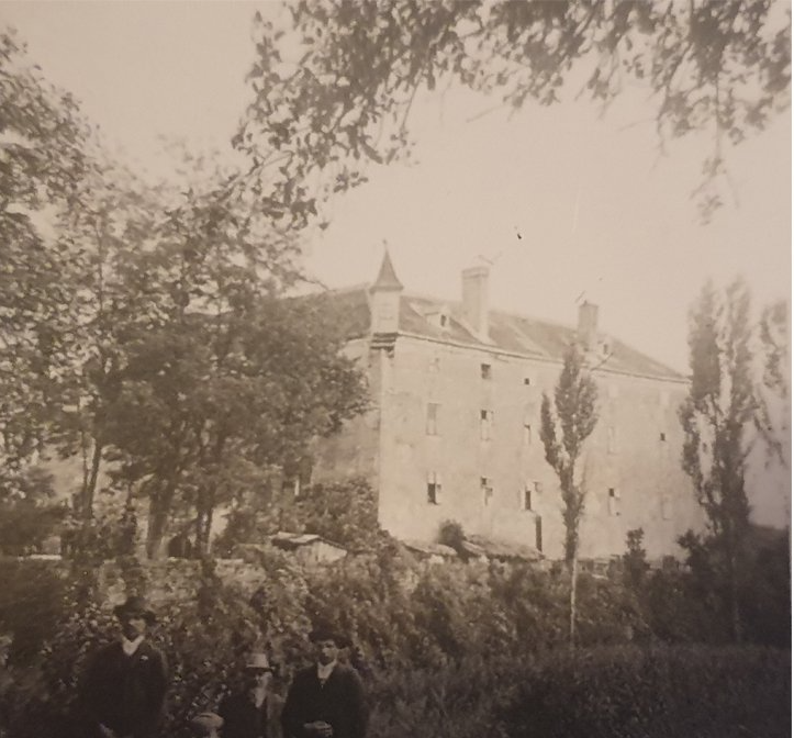 Schloss Haggenberg altes Foto