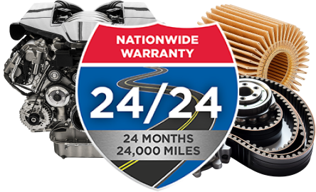 Nationwide Warranty badge | JL Tire & Auto Service