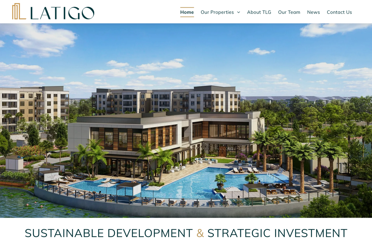 image of The Latigo Group home page