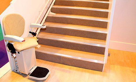Our disabled adaption work includes external support handrails