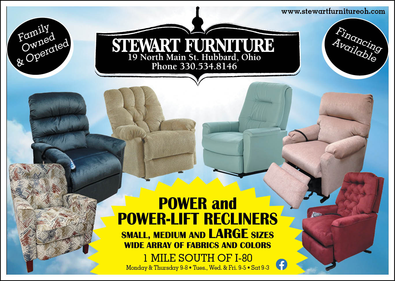 Furniture Store Hubbard, OH Stewart Furniture