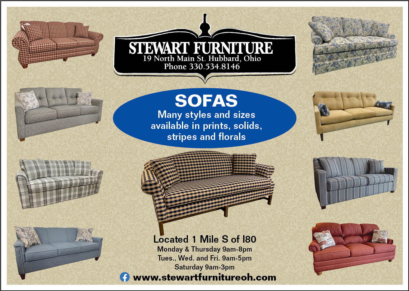 Furniture Store Hubbard, OH Stewart Furniture