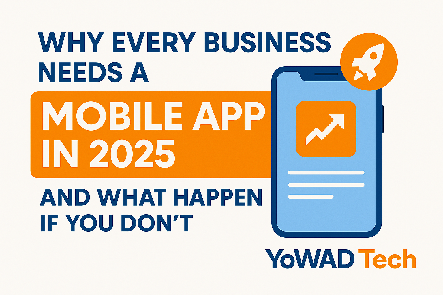 An orange graphic states