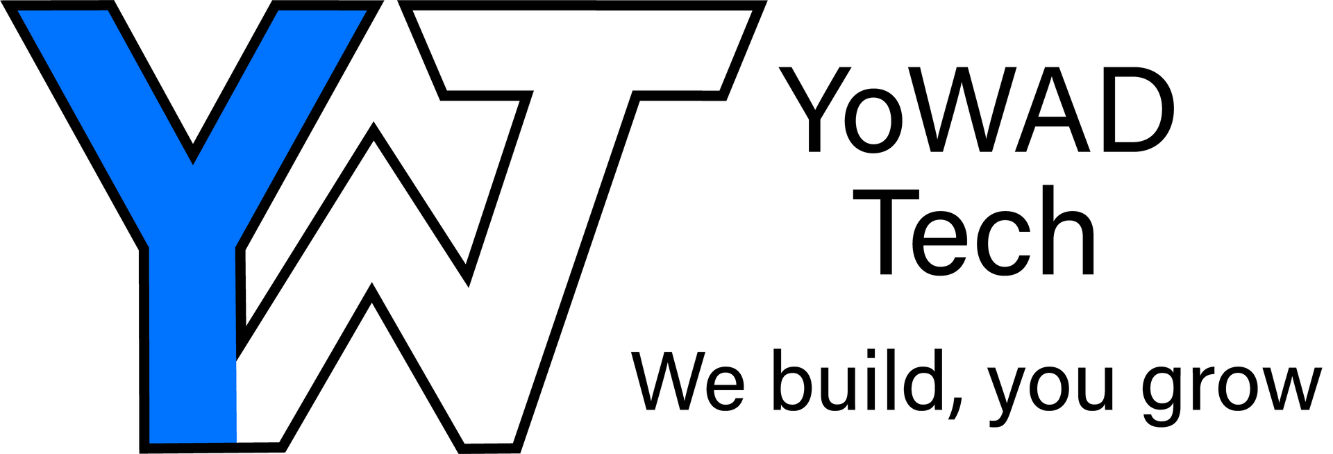 Logo for YoWAD Tech: Blue