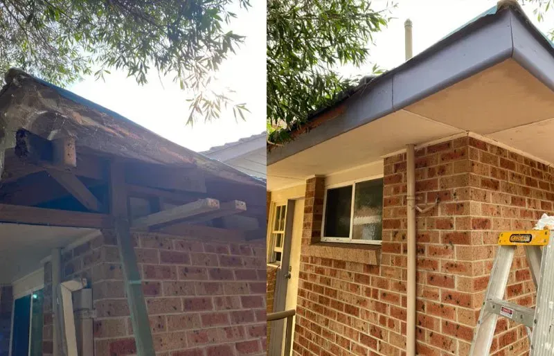 Before and After Roof Repair — Newcastle, NSW — Big Boys Newcastle