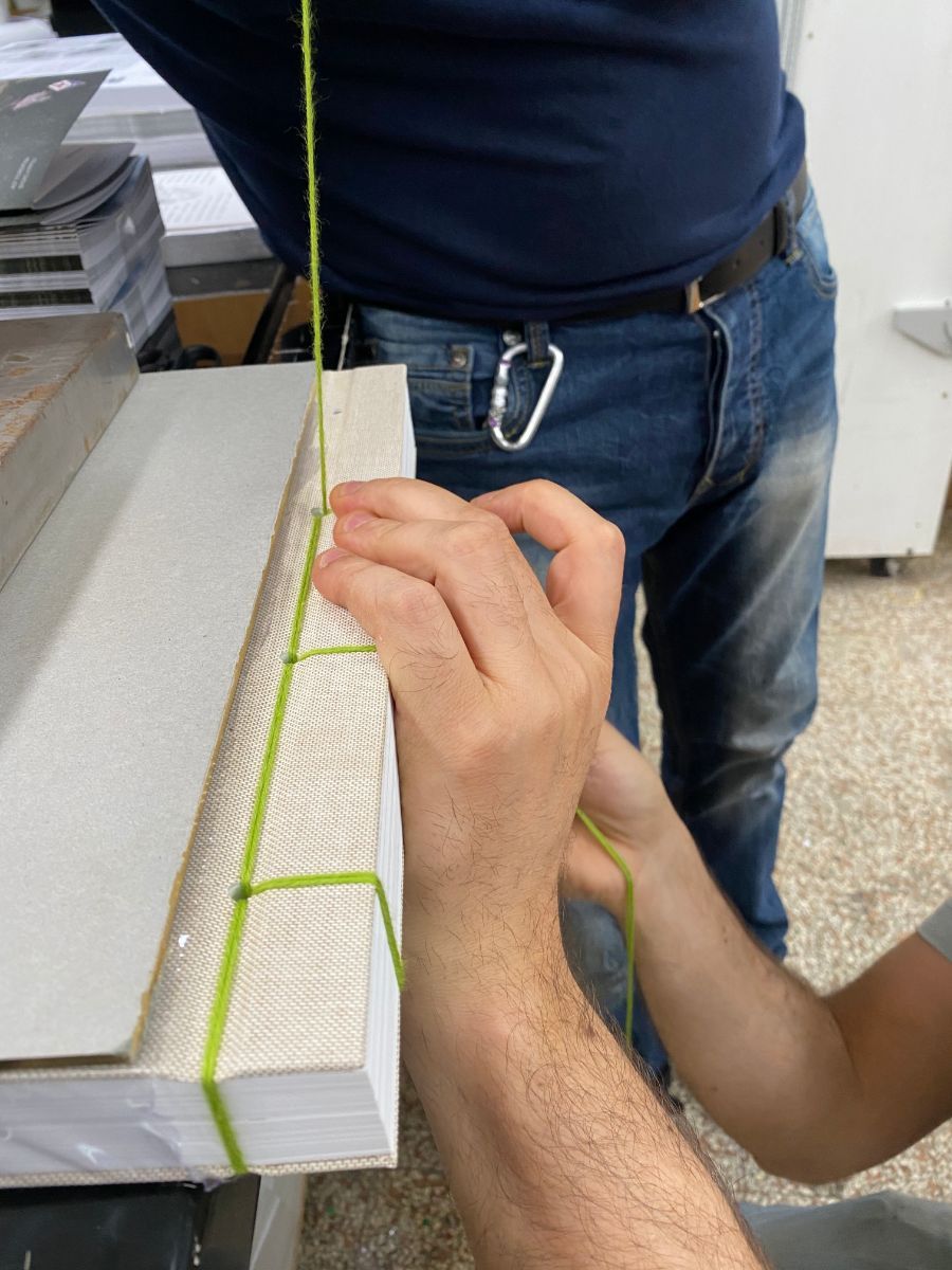 rilegatura di grande formato