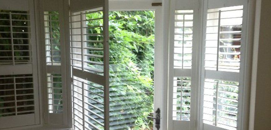doors and windows with blinds 