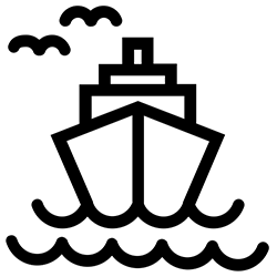 Icona alloggio e varo