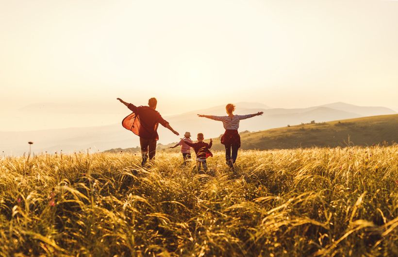 Family Enjoying Sun — Newberg, OR — Chehalem Insurance Associates