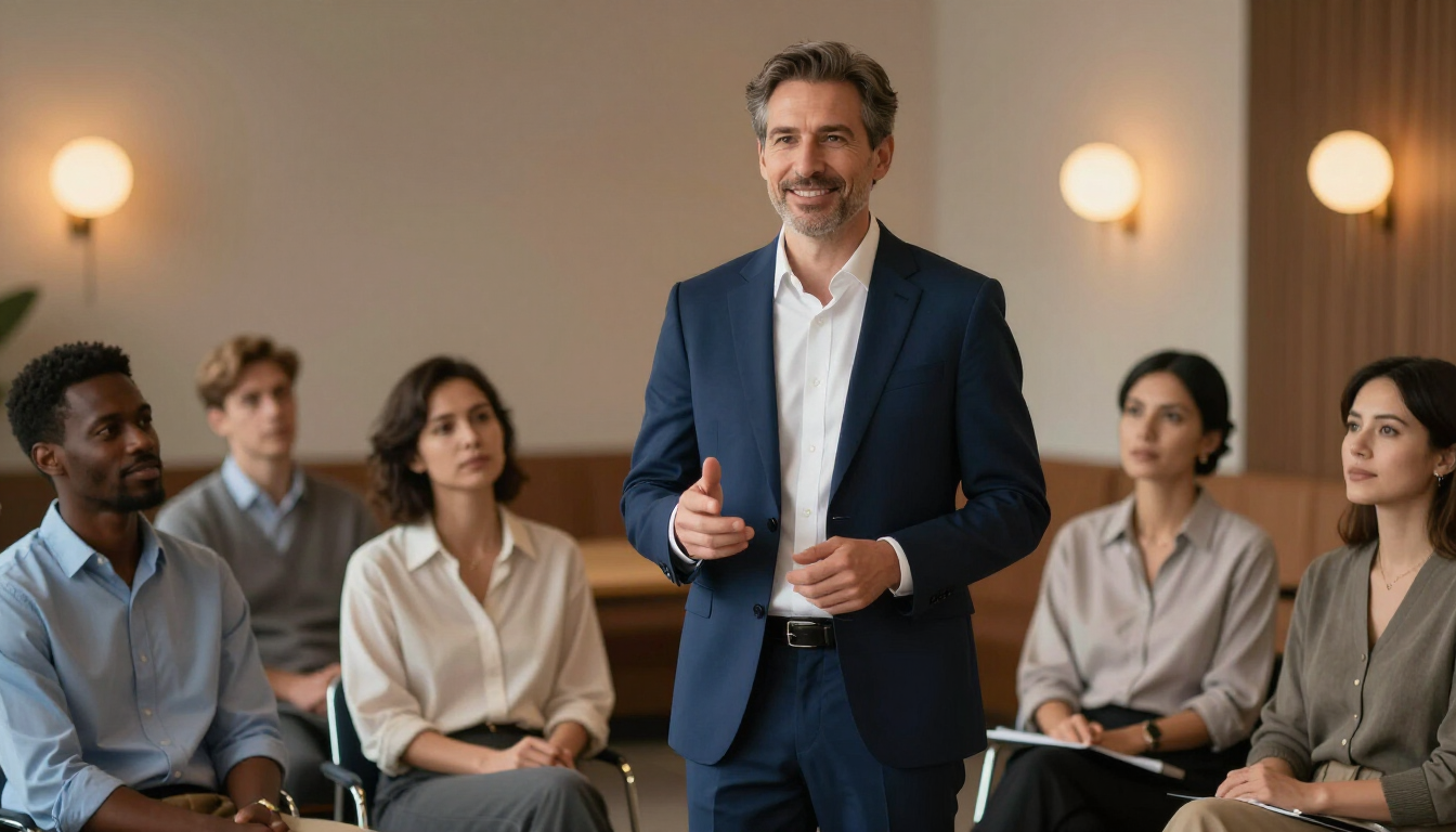 A minimalist desk representing founder-led brand vision.