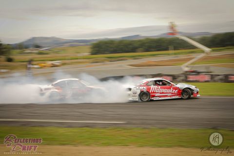 drifting D1NZ Drew Donovan Daynom Tandems