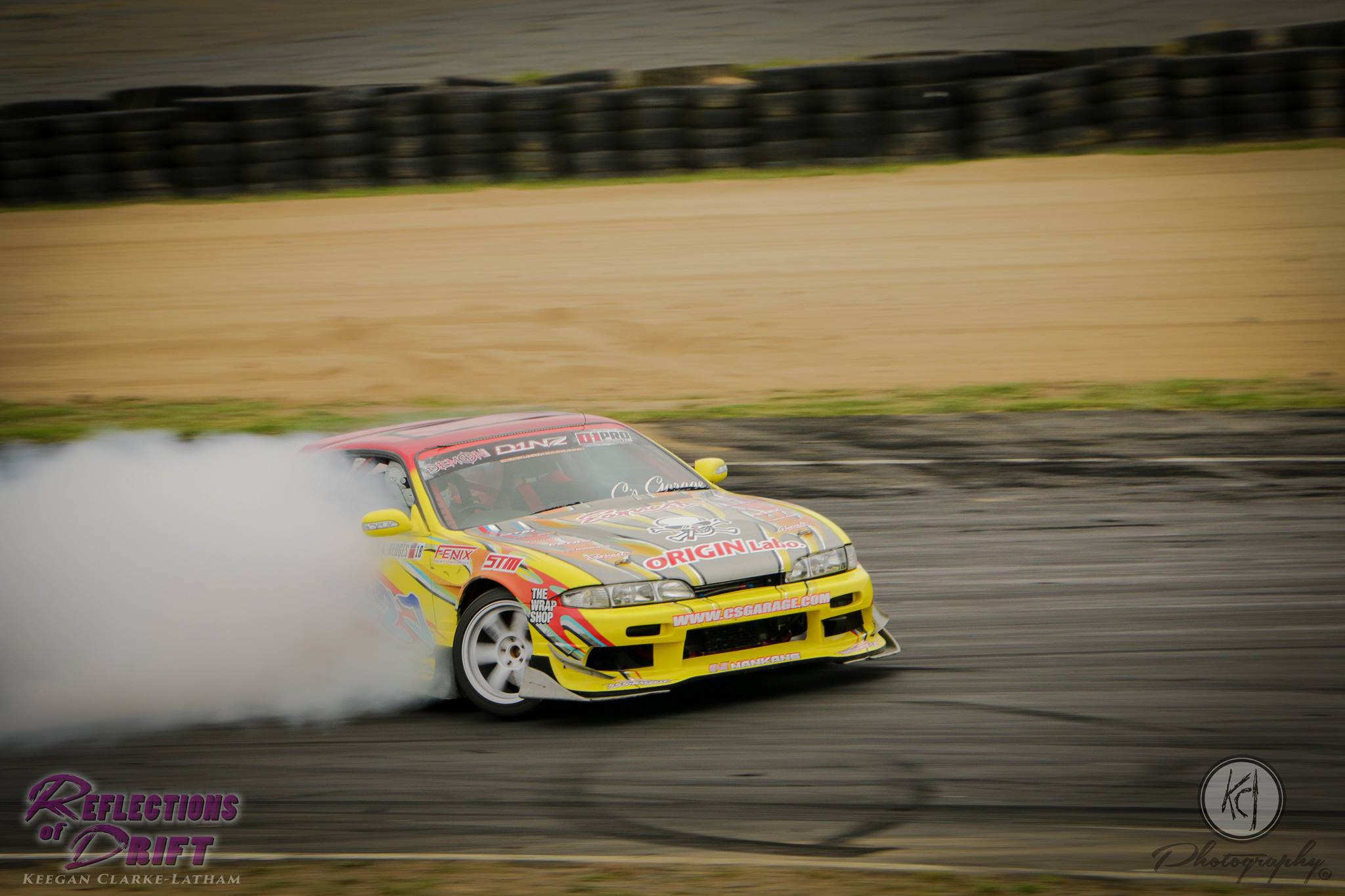 Drifting S14 D1NZ Drift car