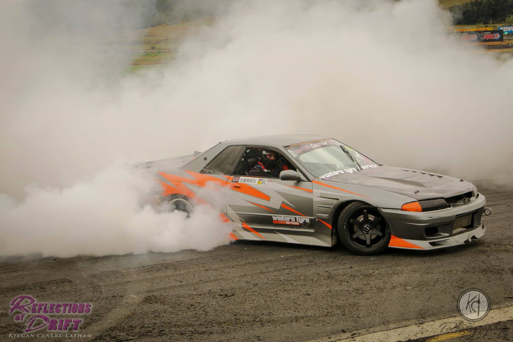 drifting D1NZ Round 4 2016 Chad Mckenzie