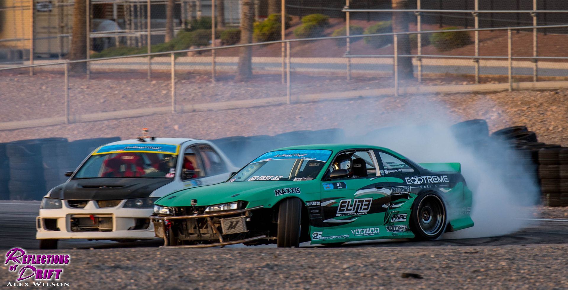 drifting at Vegas Drift Round 1 2017