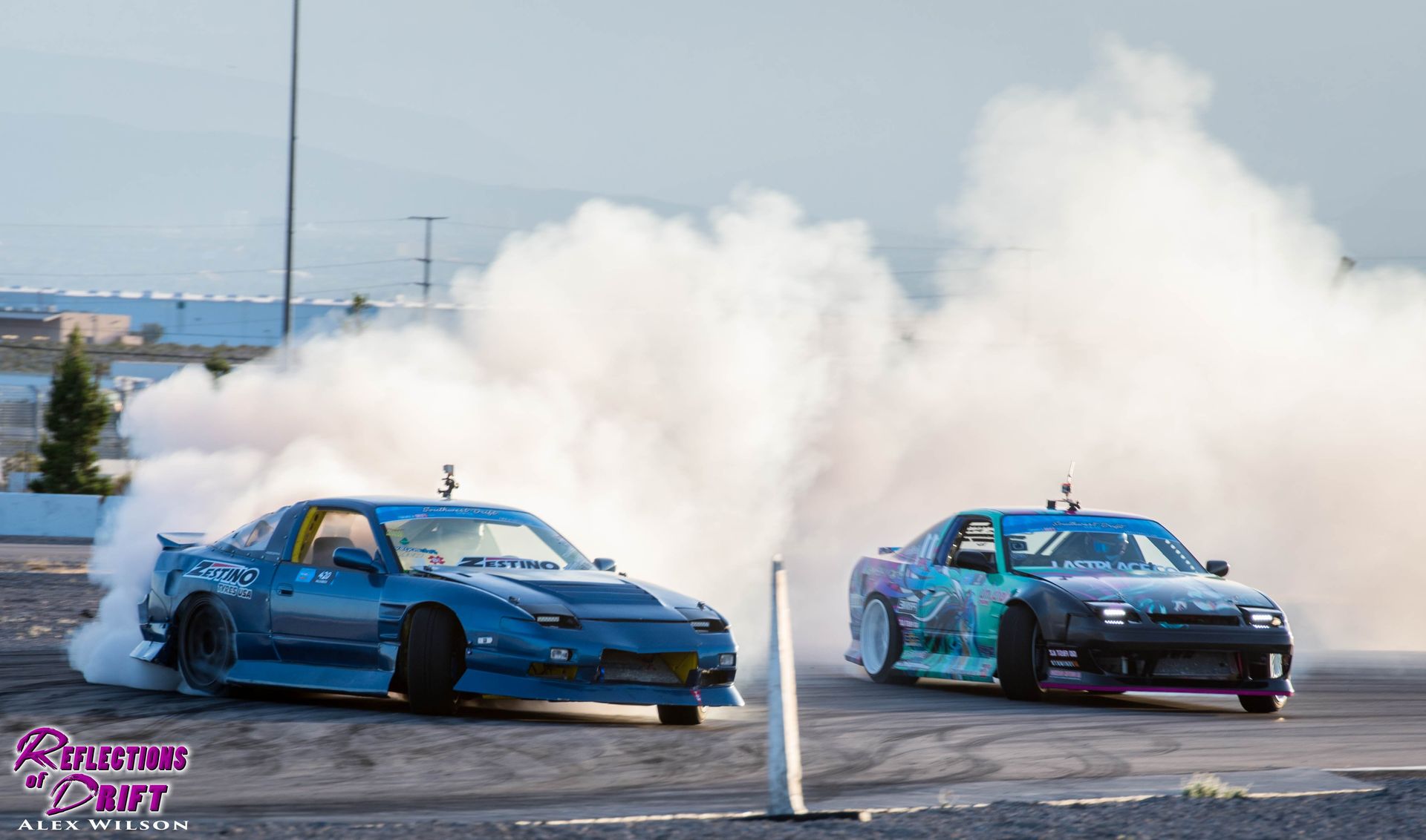 drifting at Vegas Drift Round 1 2017