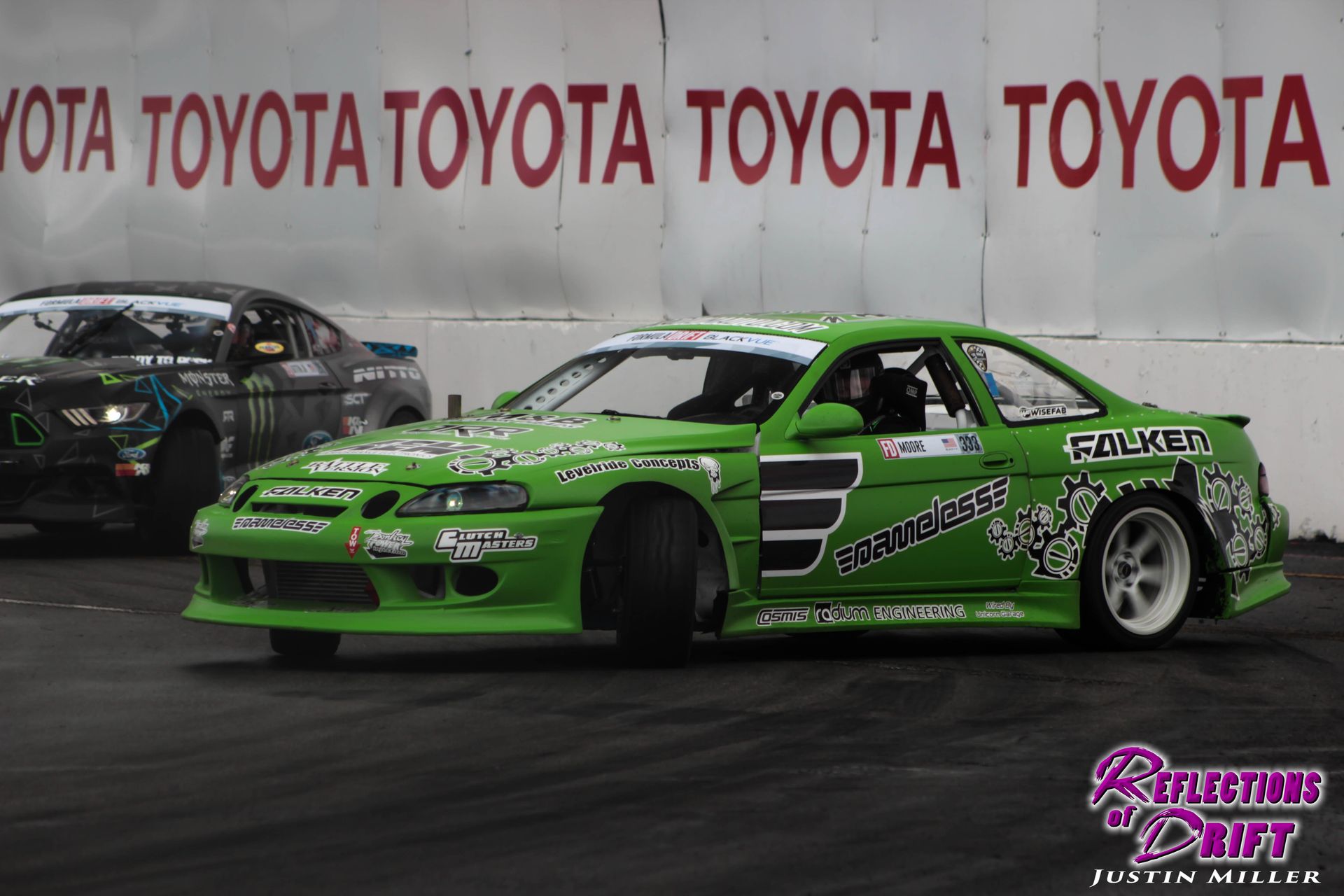 Chelsea Denofa wins at Formula Drift Round 1