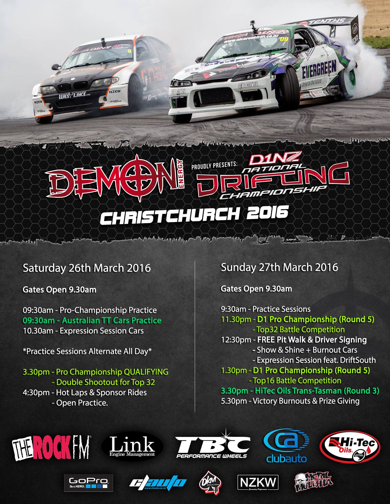 D1NZ Round 5 2016 Livestream