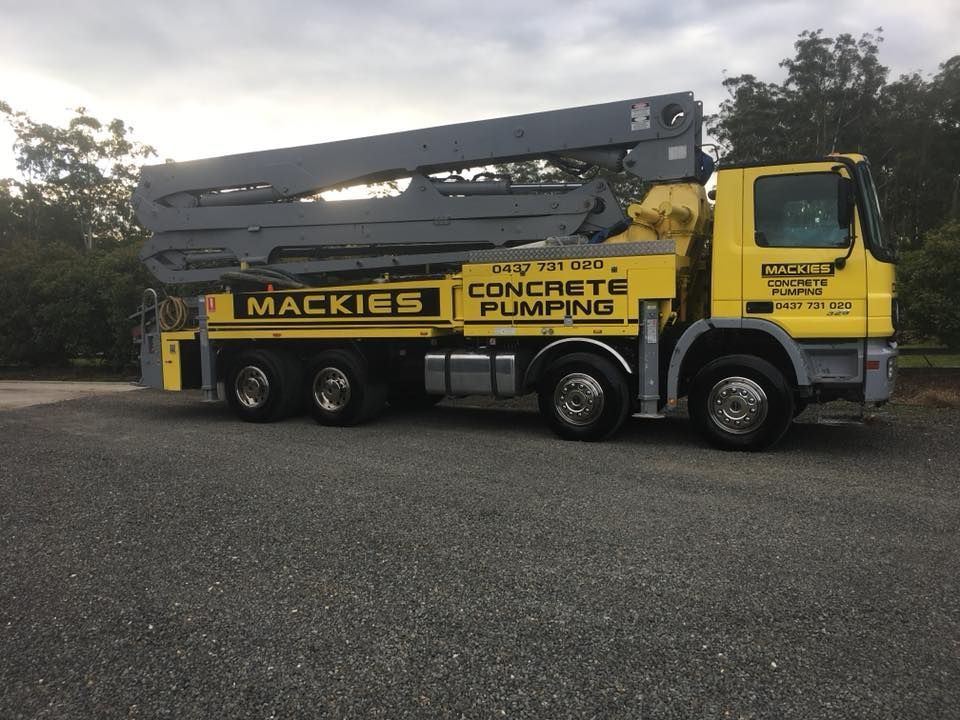 Efficient Concrete Pumping Service — Mackie’s Concrete Pumping in Pampoolah, NSW