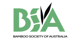 A logo for the bamboo society of australia