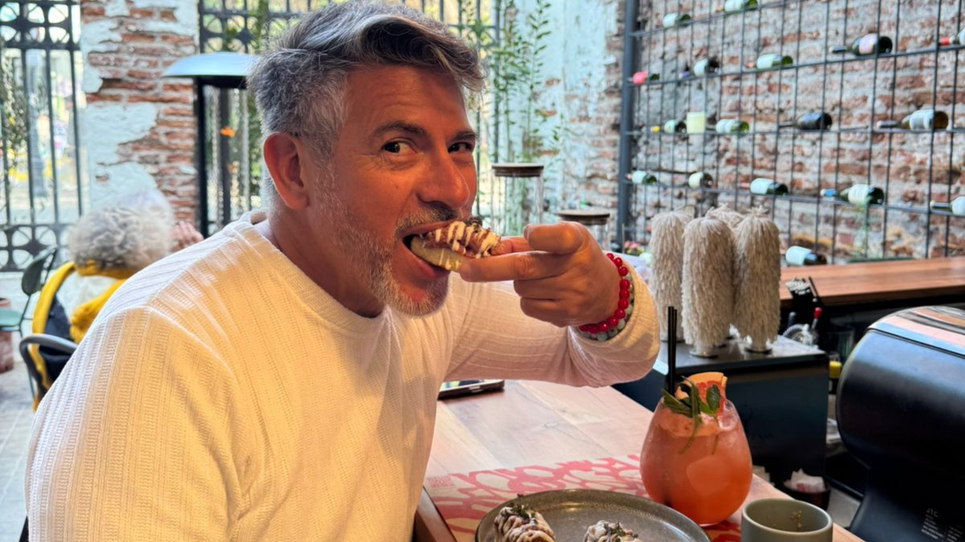 Freddy from Pride Tours sharing the best restarurants in santiago de chile for LGBT+ travelers