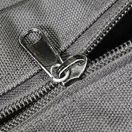 Damaged Zip on Black Cloth Bag — Travel Accessories in Tukwila, WA