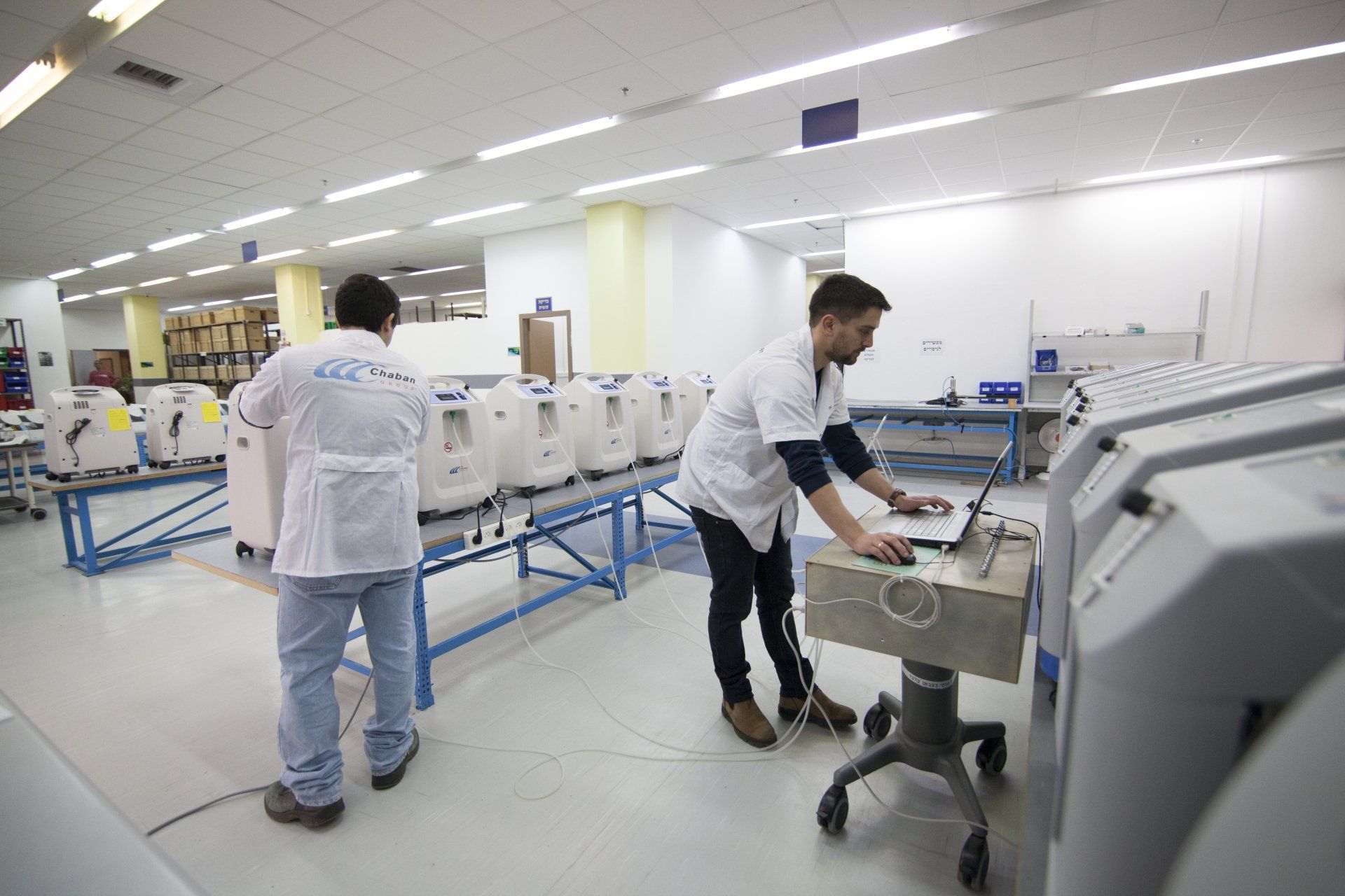 oxygen concentrator device testing lab with medical device production service company Chaban Medical