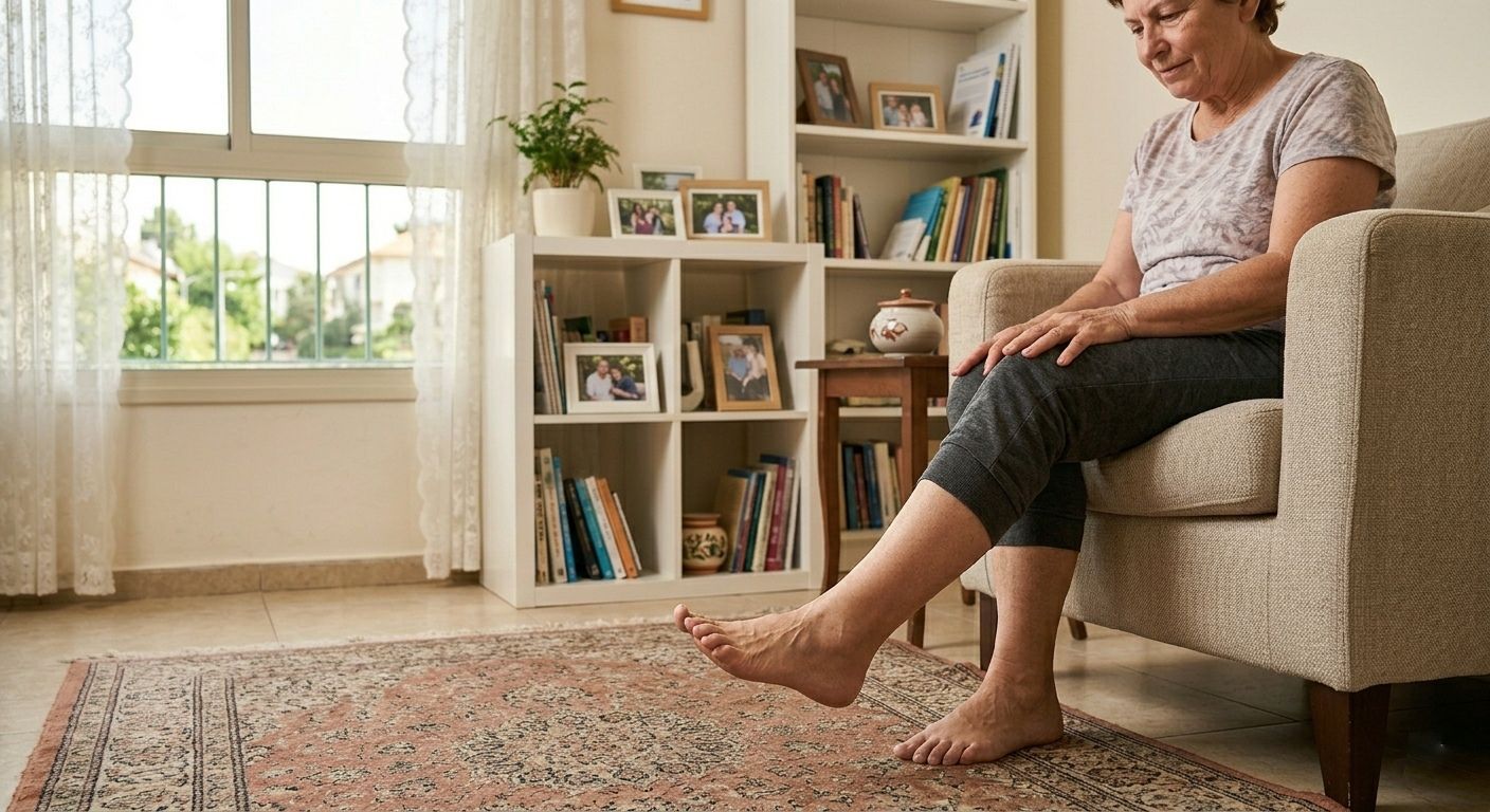 תרגילים לרגל שמוטה בבית