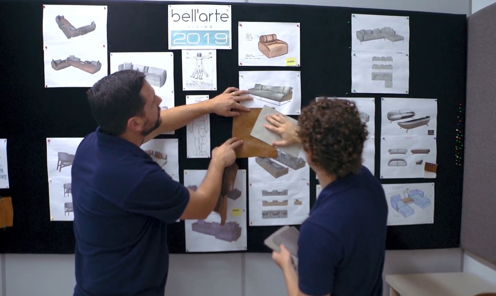 fabricaçao de um sofa