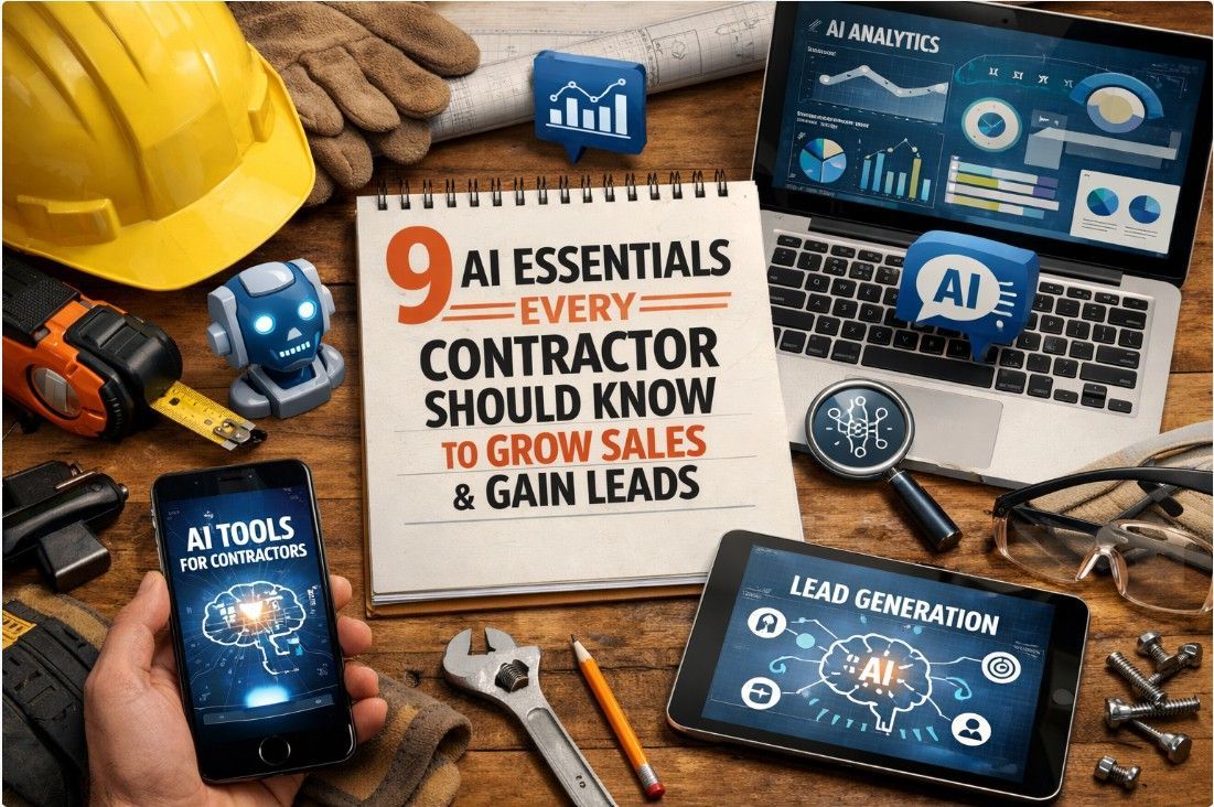 AI essentials every contractor should know to grow sales. Market Boss