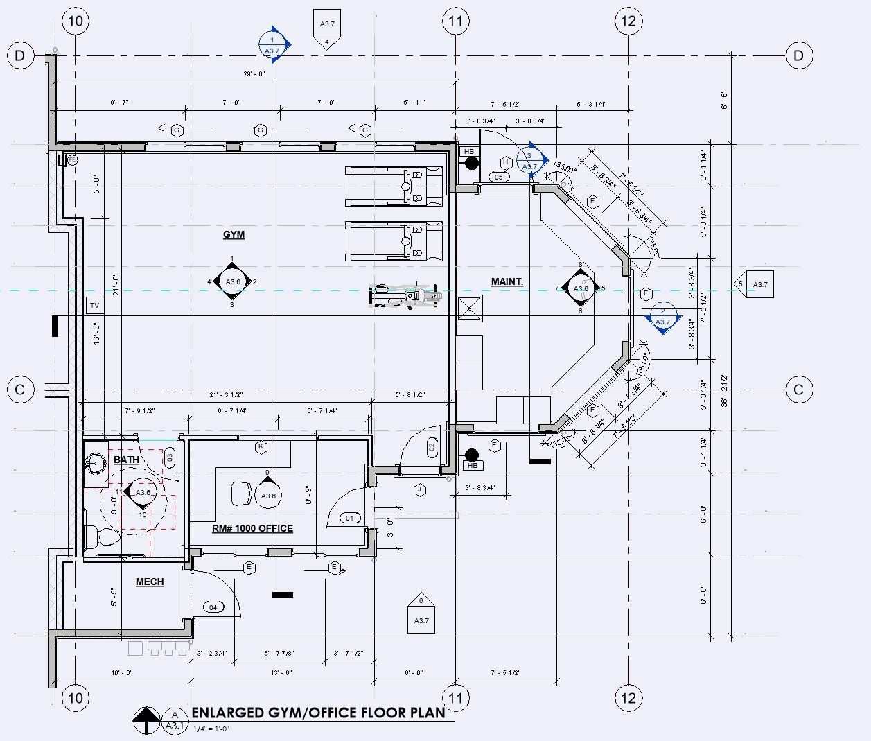 A black and white floor plan of a building