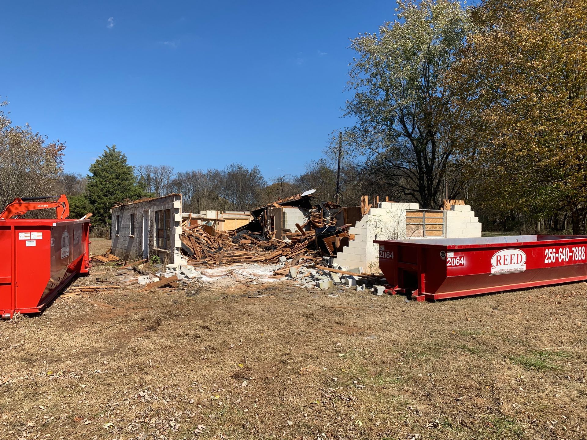 Demolition in Huntsville, AL