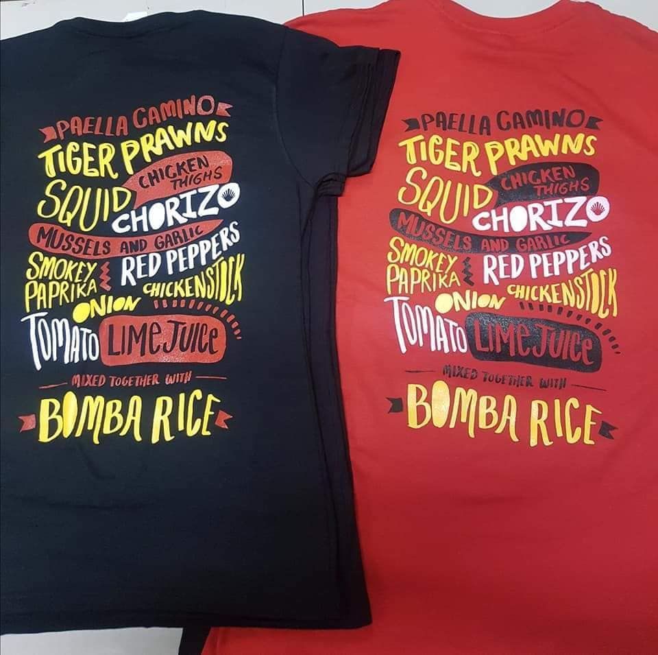 Bamba Rice T Shirts — CKM Screen Printing in West Gosford, NSW